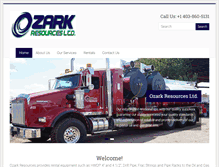 Tablet Screenshot of ozarkresources.com